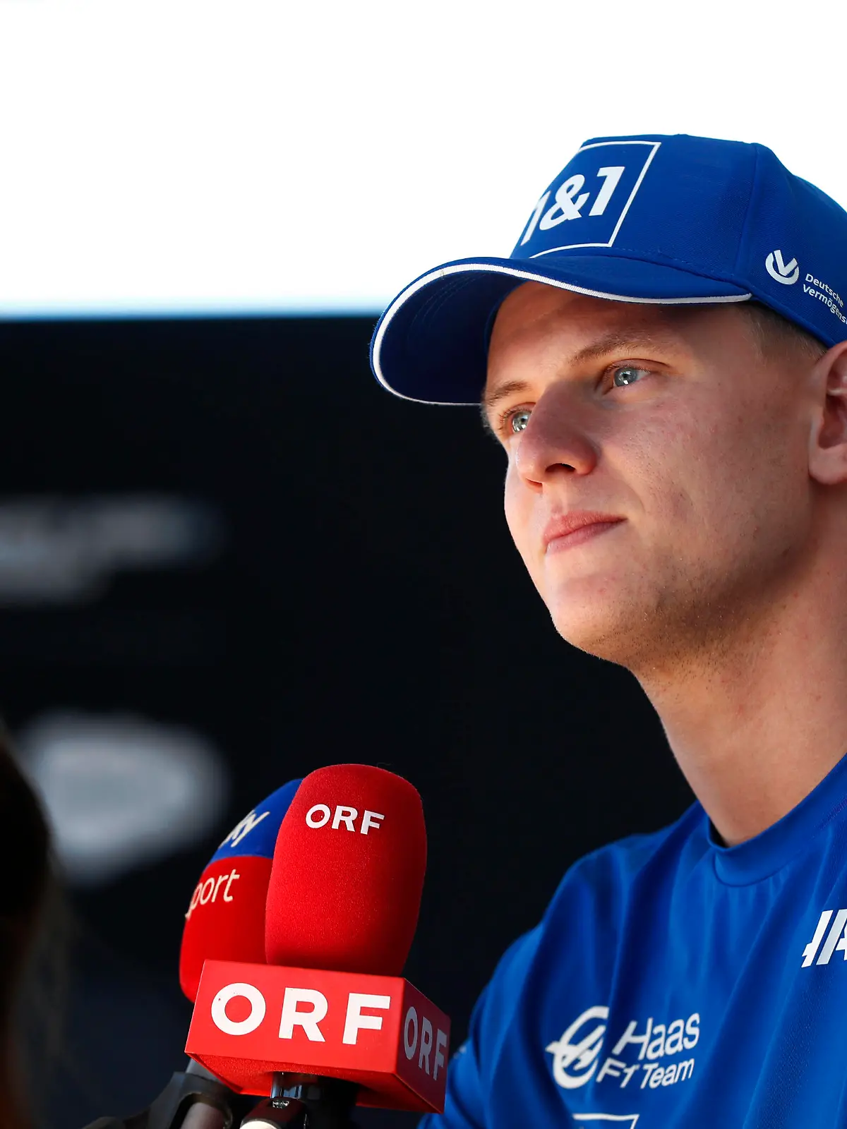  Formula 1 2022: United States GP CIRCUIT OF THE AMERICAS, UNITED STATES OF AMERICA - OCTOBER 20: Mick Schumacher, Haas F1 Team, speaks to the media during the United States GP at Circuit of the Americas on Thursday October 20, 2022 in Austin, United States of America. Photo by Carl Bingham / LAT Images Images PUBLICATIONxINxGERxSUIxAUTxHUNxONLY GP2219_144116_W4I9805