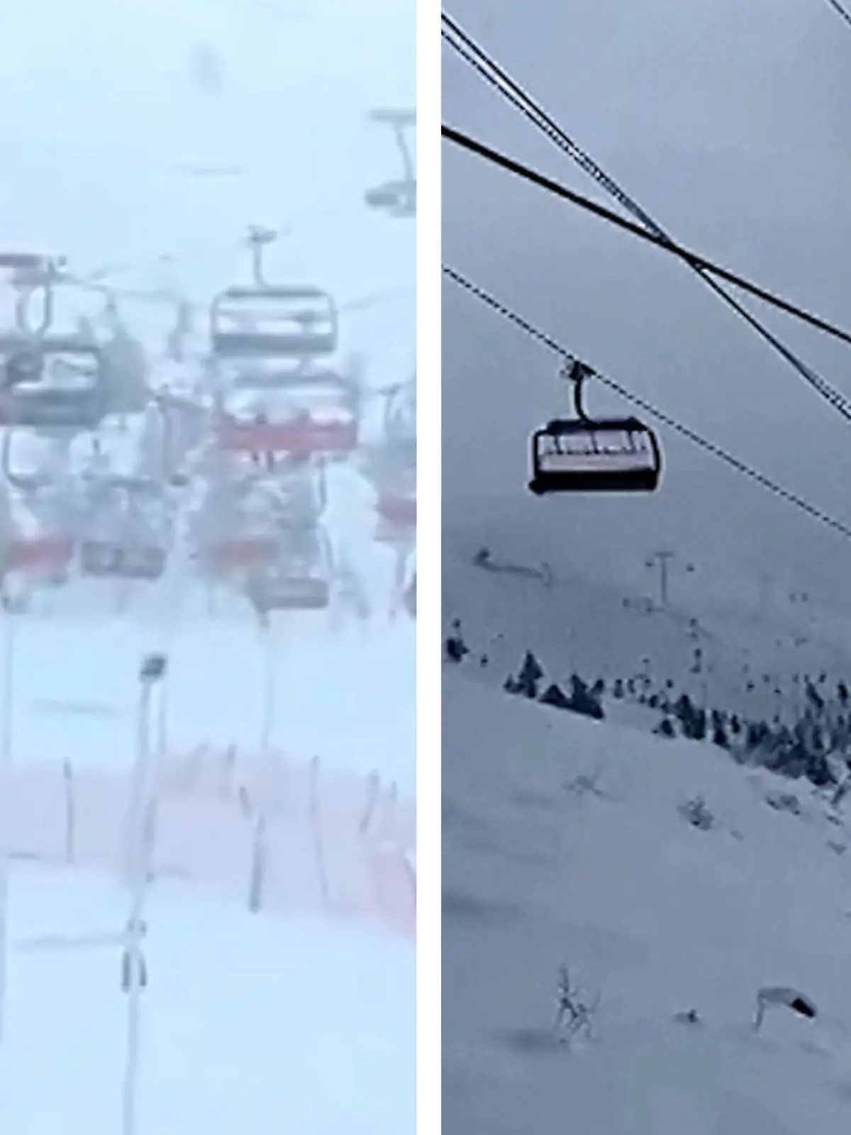 Viele Touristen besuchen täglich das Ski Resort in Altay in China. Doch diese Fahrt mit dem Lift sorgt für Panik. Denn plötzlich beginnen die Gondeln heftig zu schaukeln. Verängstigte Besucher filmen den Vorfall, die dramatischen Szenen seht ihr im Video.