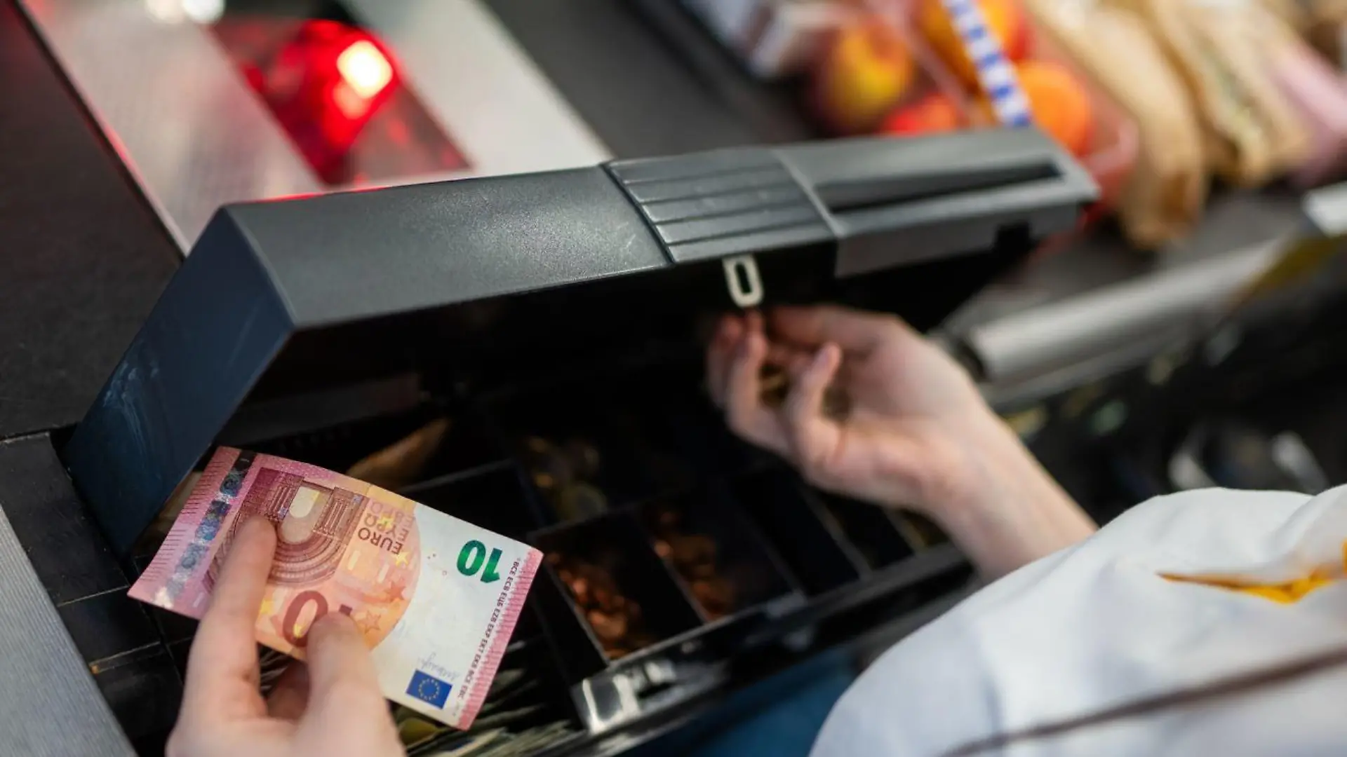 Supermarkt-Kasse