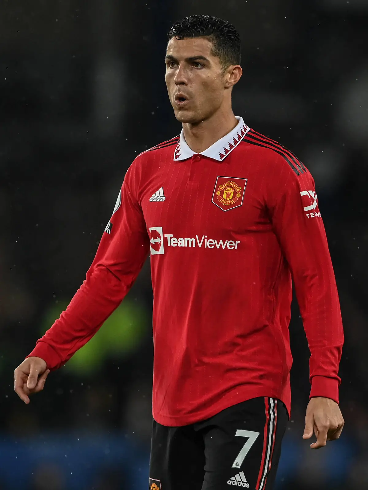  October 9, 2022, Liverpool, Merseyside, United Kingdom: Cristiano Ronaldo 7 of Manchester United, ManU during the Premier League match Everton vs Manchester United at Goodison Park, Liverpool, United Kingdom, 9th October 2022. Liverpool United Kingdom - ZUMAn307 20221009_zsa_n307_441 Copyright: xCraigxThomas/NewsxImagesx