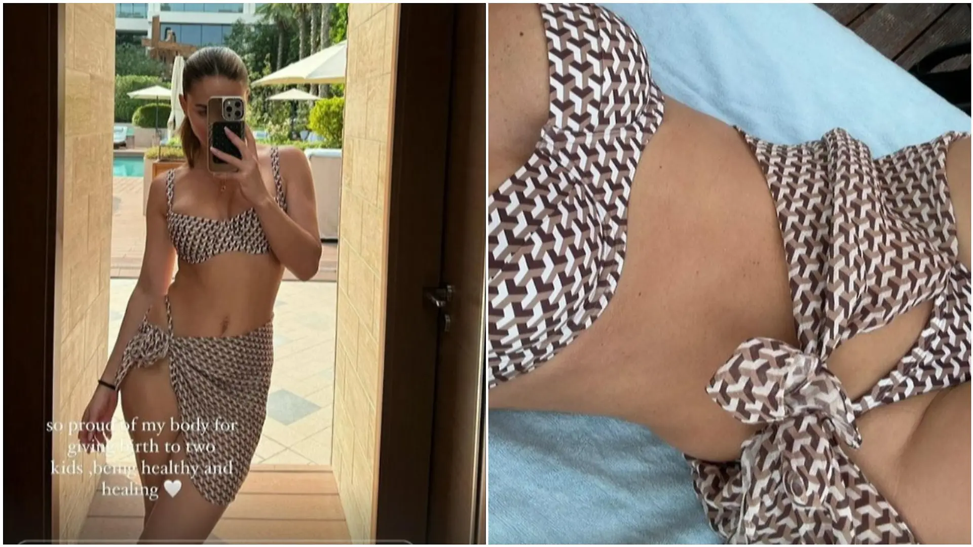 Ann-Kathrin Götze im Bikini.