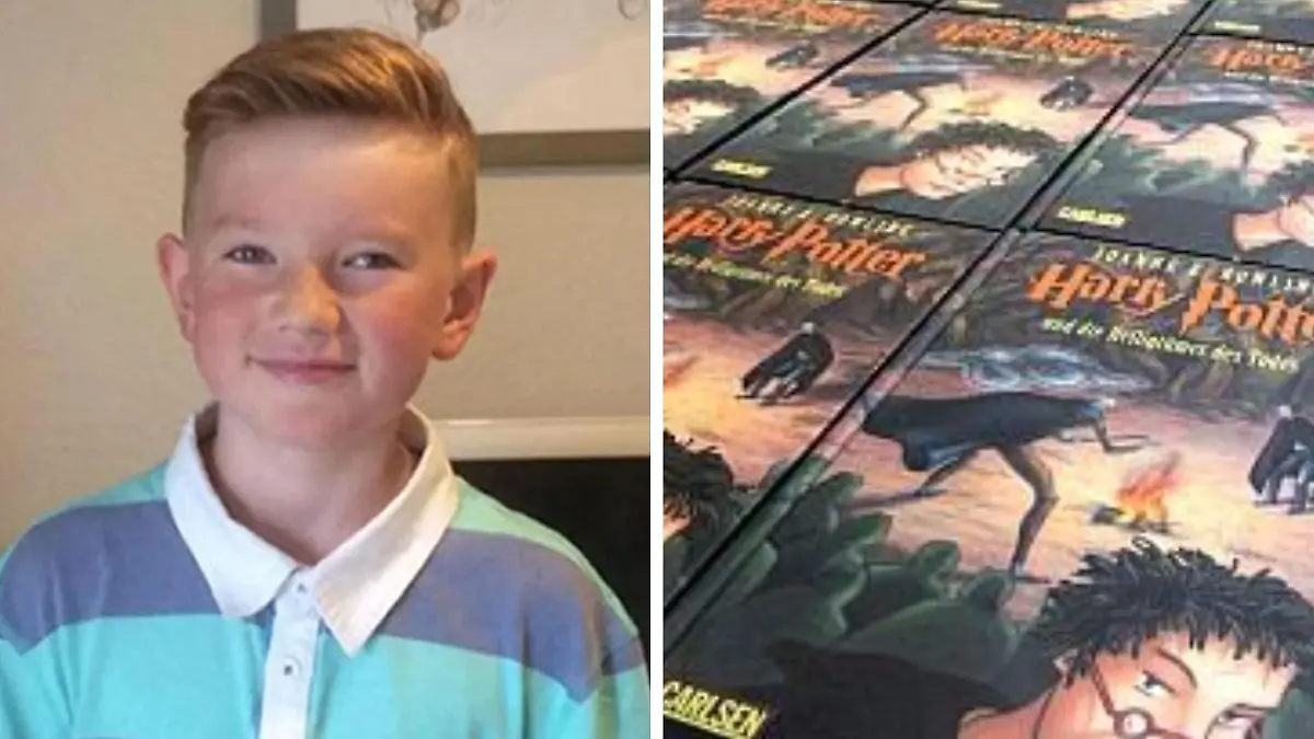 Alex Batty und Harry Potter Bücher