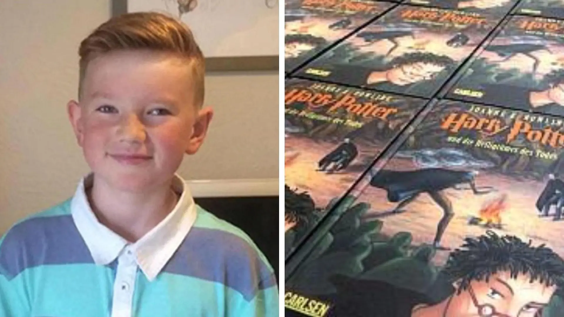 Alex Batty und Harry Potter Bücher