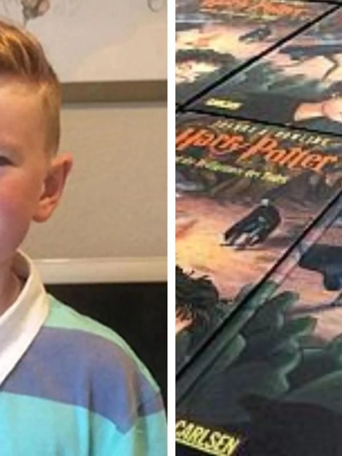 Alex Batty und Harry Potter Bücher