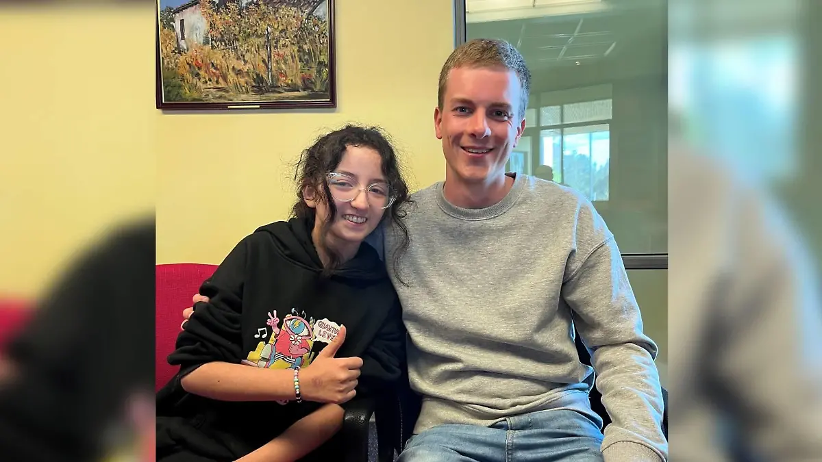 Moritz Rathberger und Javiera Riquelme DKMS