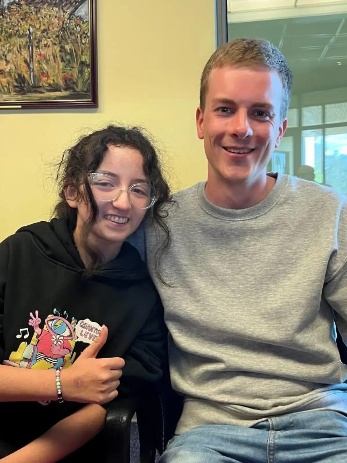 Moritz Rathberger und Javiera Riquelme DKMS