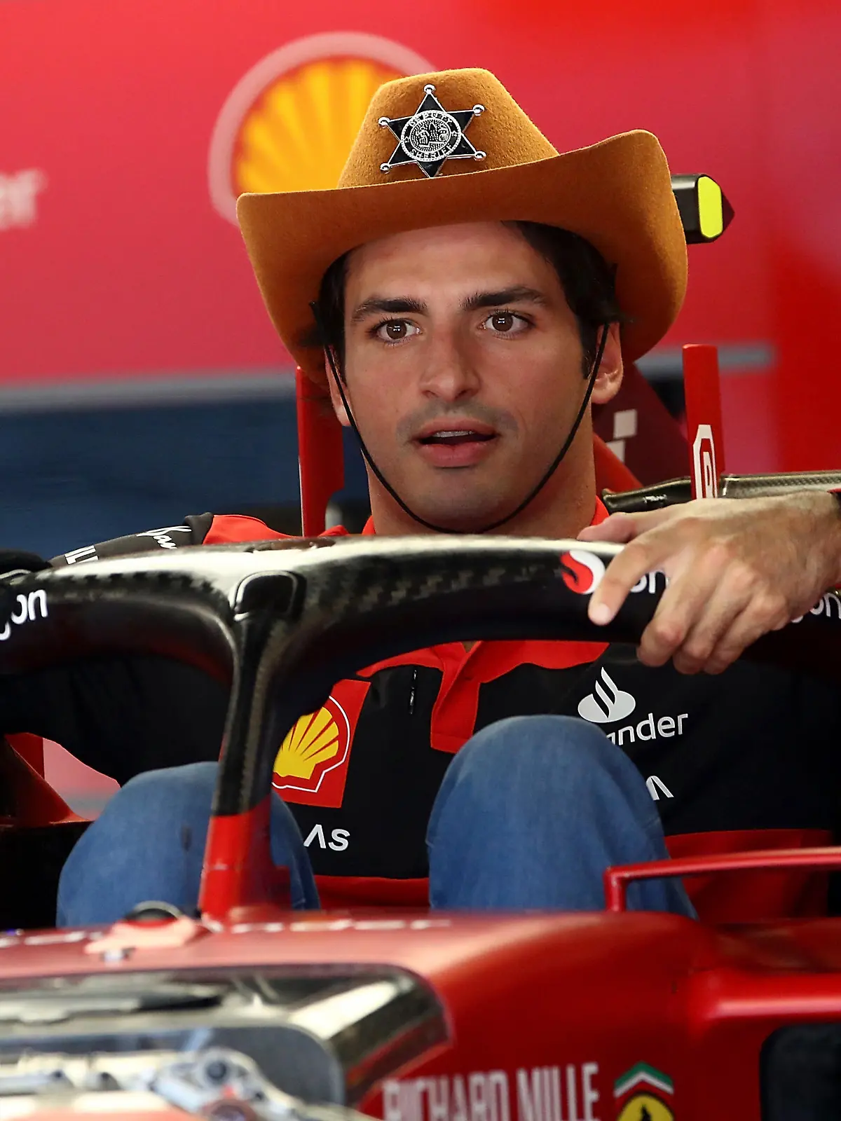 20.10.2022, Circuit of The Americas, Austin, FORMULA 1 ARAMCO UNITED STATES GRAND PRIX 2022
,im Bild
Carlos Sainz Jr. (ESP), Scuderia Ferrari