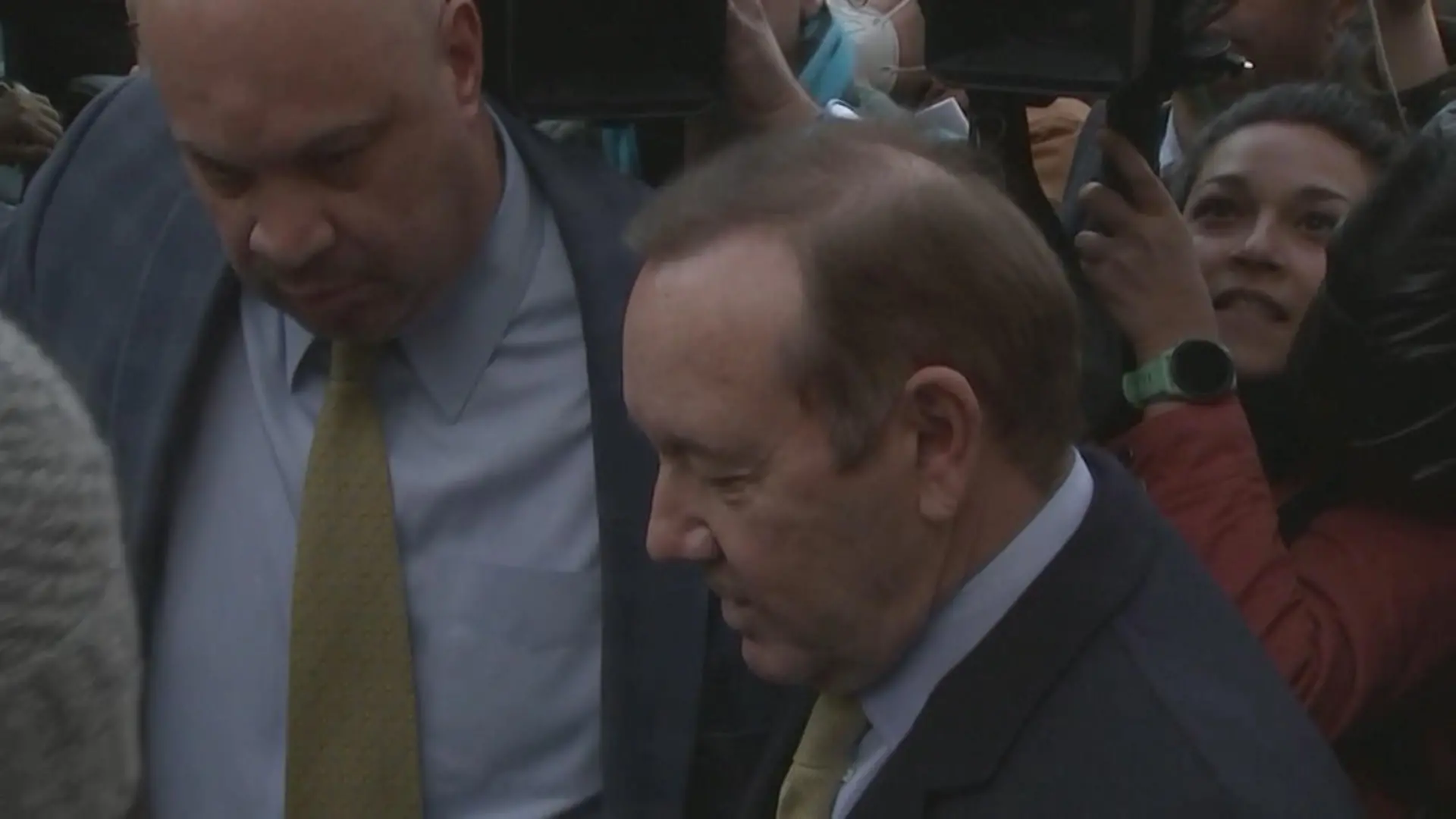 Kevin Spacey vor Gericht freigesprochen Anklage wegen sexueller Belästigung