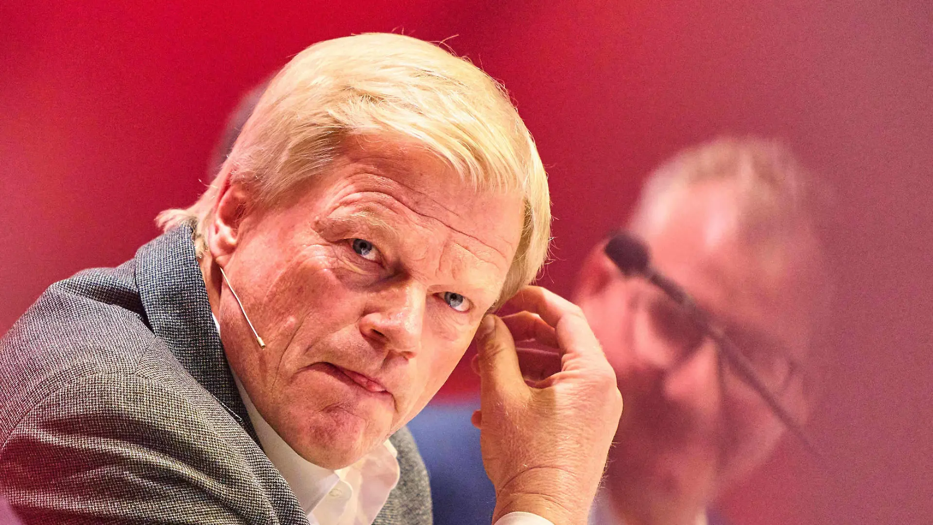 Oliver KAHN, FCB CEO, Vorstandsvorsitzender der FC Bayern München AG, at the annual general Meeting of FC BAYERN MÜNCHEN in Audi Dome Munich, Oct 15, 2022, Season 2022/2023,