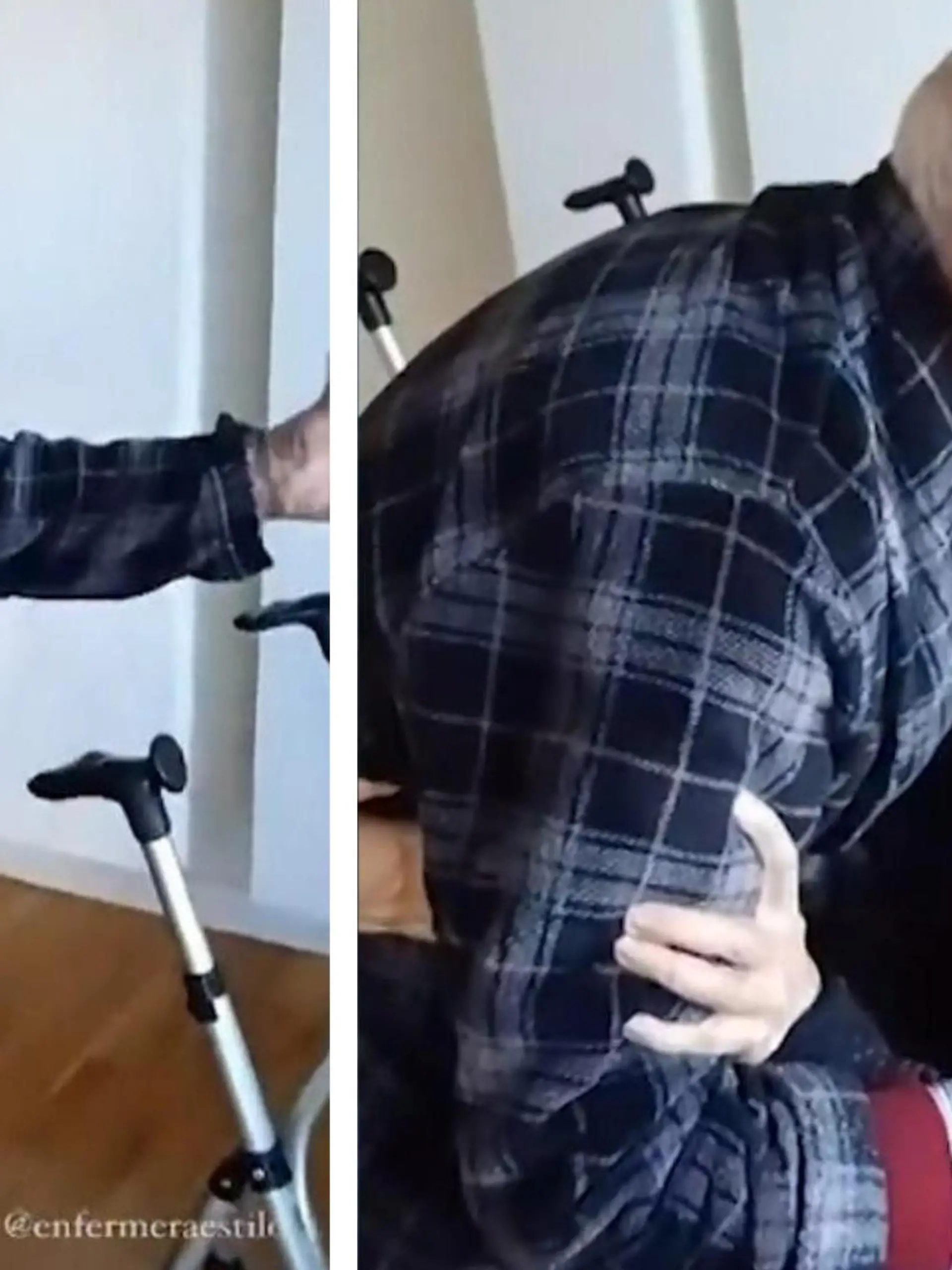 Ein 103-Jähriger war für einen Monat im Krankenhaus. Es stand nicht gut um ihn, seine Familie dachte, er würde dort sterben. Doch jetzt ist er wieder zuhause und sieht nach langer Trennung endlich seine Frau, die "Liebe seines Lebens", wieder - und bricht vor lauter Freude in Tränen aus.