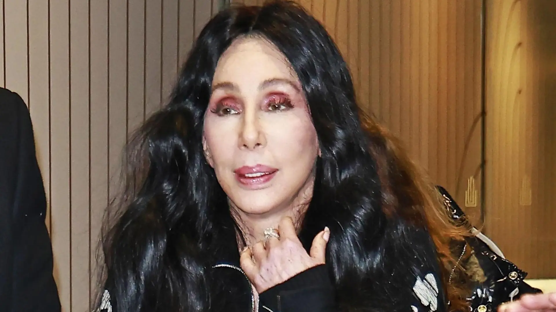 New York City, NY - Cher wears flared denim and a matching black leather jacket while exiting NBC Studios at 30 Rockefeller Plaza in New York City.
Pictured: Cher
BACKGRID USA 7 DECEMBER 2023