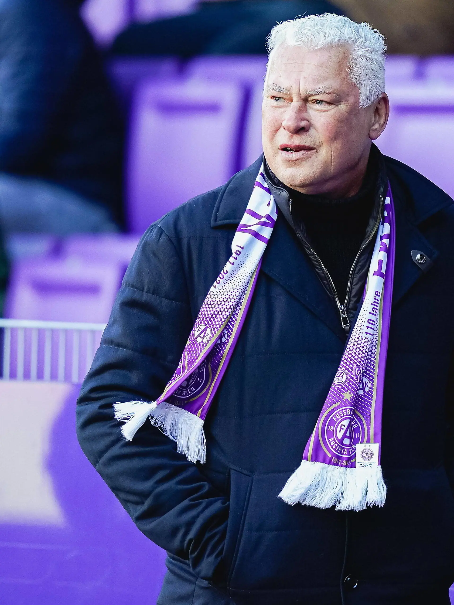 13.03.2022, Generali Arena, Wien, AUT, 1. FBL, FK Austria Wien vs RZ Pellets WAC, Meistergruppe, 23. Runde, im Bild Toni Polster // Toni Polster during the Admiral Bundesliga, Champions group, 23rd round match between FK Austria Wien vs RZ Pellets WAC at the Generali Arena in Wien, Austria on 2022/03/13. / Expa Wien *** 13 03 2022, Generali Arena, Vienna, AUT, 1 FBL, FK Austria Wien vs RZ Pellets WAC, Champions group, 23rd round, in picture Toni Polster Toni Polster during the Admiral Bundesliga, Champions group, 23rd round match between FK Austria Wien vs RZ Pellets WAC at the Generali Arena in Vienna, Austria on 2022 03 13 Expa Wien PUBLICATIONxNOTxINxAUTxRUSxPOL EP_sro 