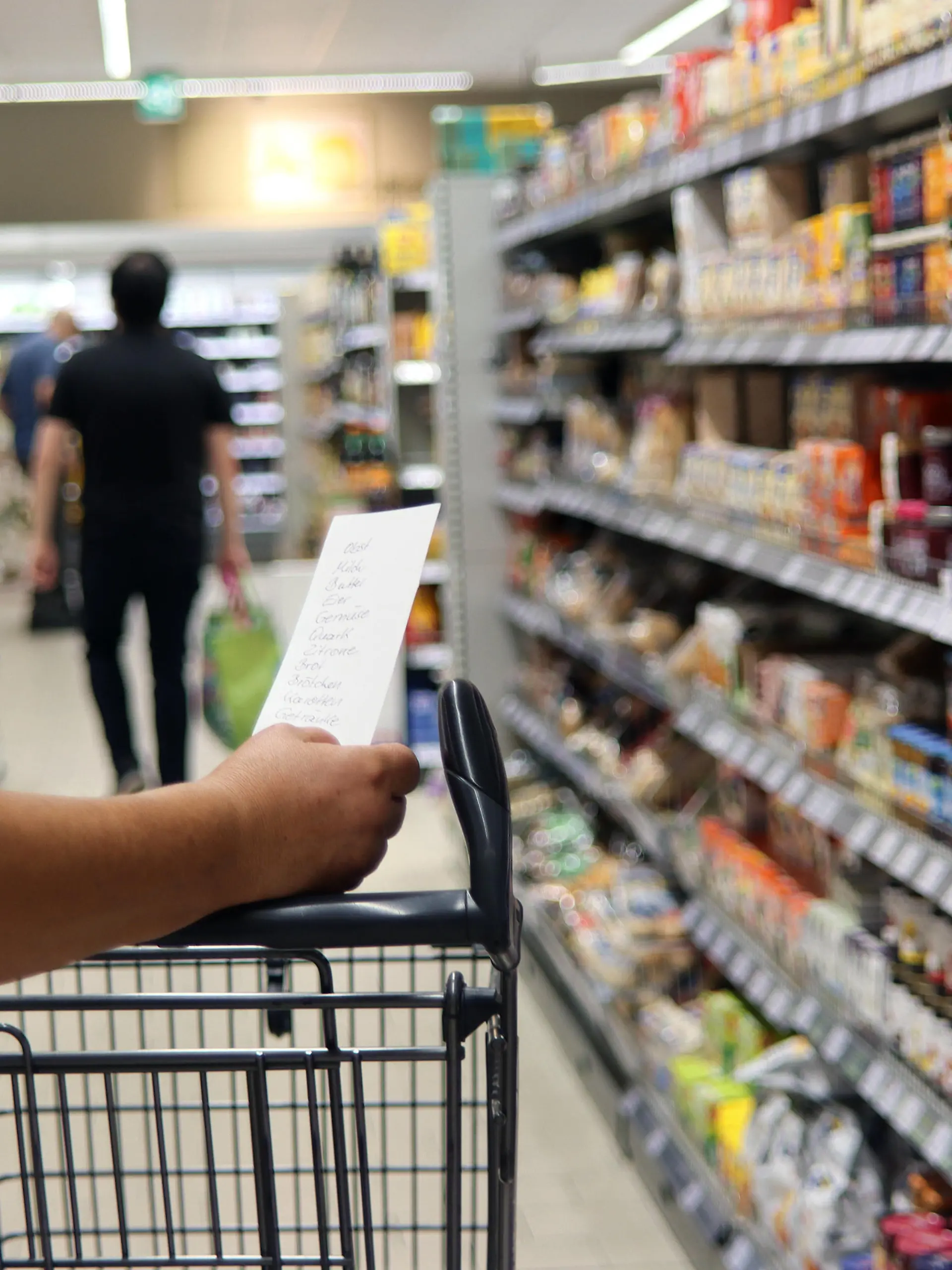 Einkaufen im Supermarkt *** Shopping at Supermarket 1033003918