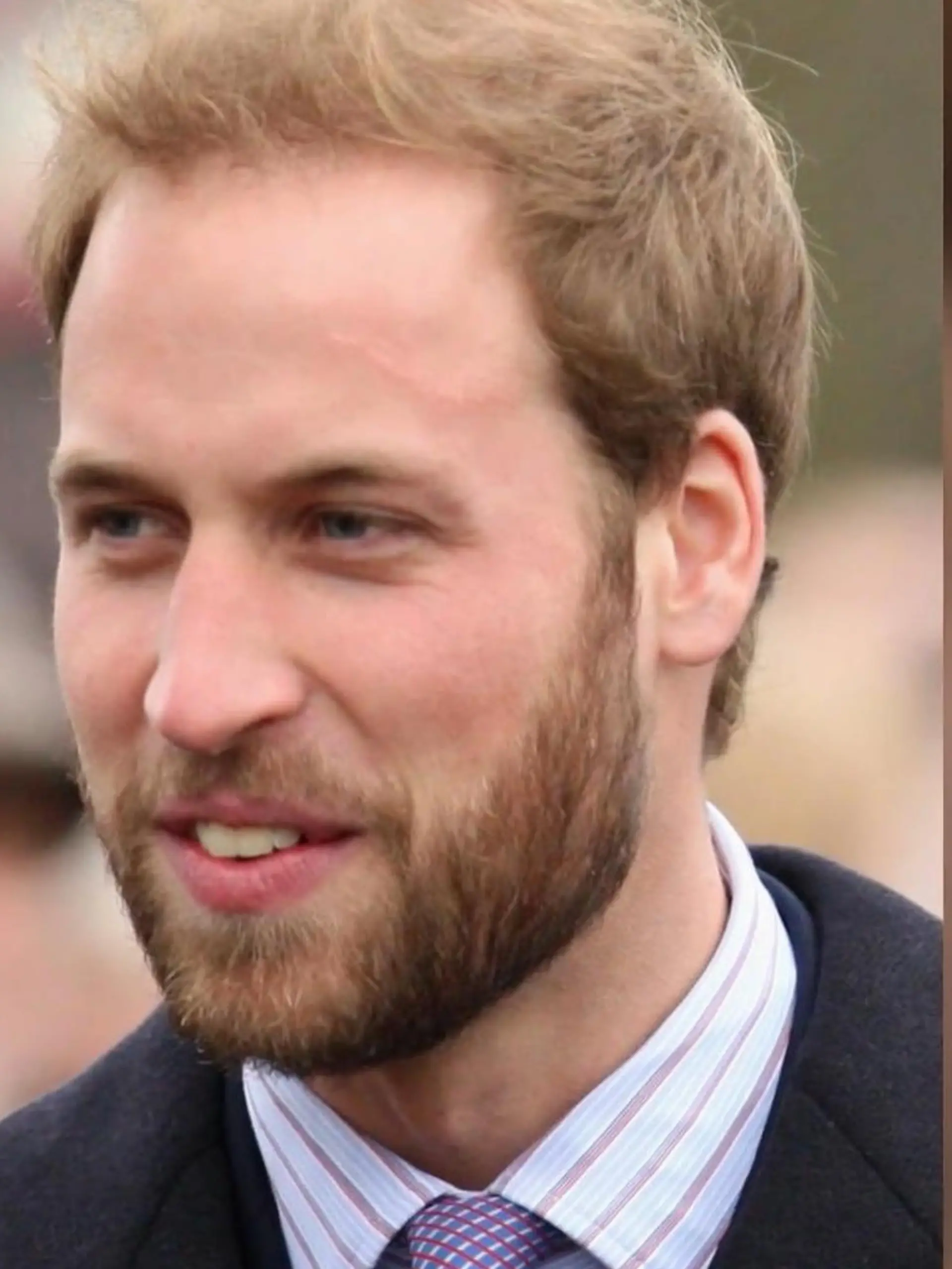 2008 trug Prinz William für kurze Zeit einen Bart.