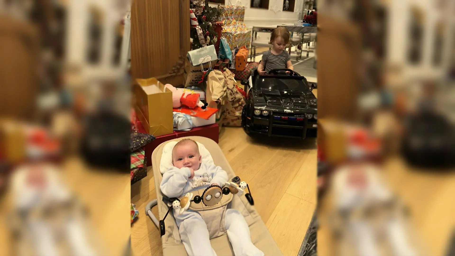 Philipp Pleins jüngste Söhne: Baby Rouge und Bruder Rocket