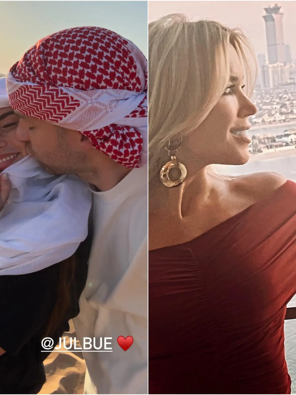 Alena Gerber, Sarah Engels, Sylvie Meis und Heidi Klum schicken heiße Grüße ins nasse Deutschland.