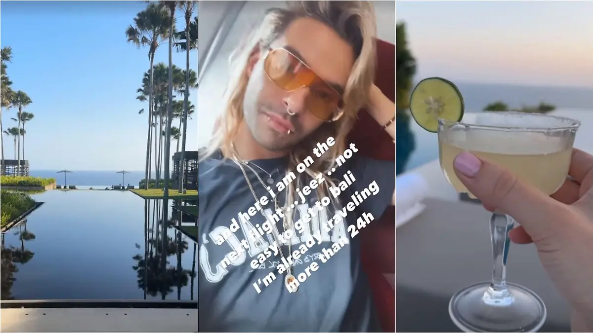 Bill Kaulitz dokumentiert seine Ankunft auf Bali.