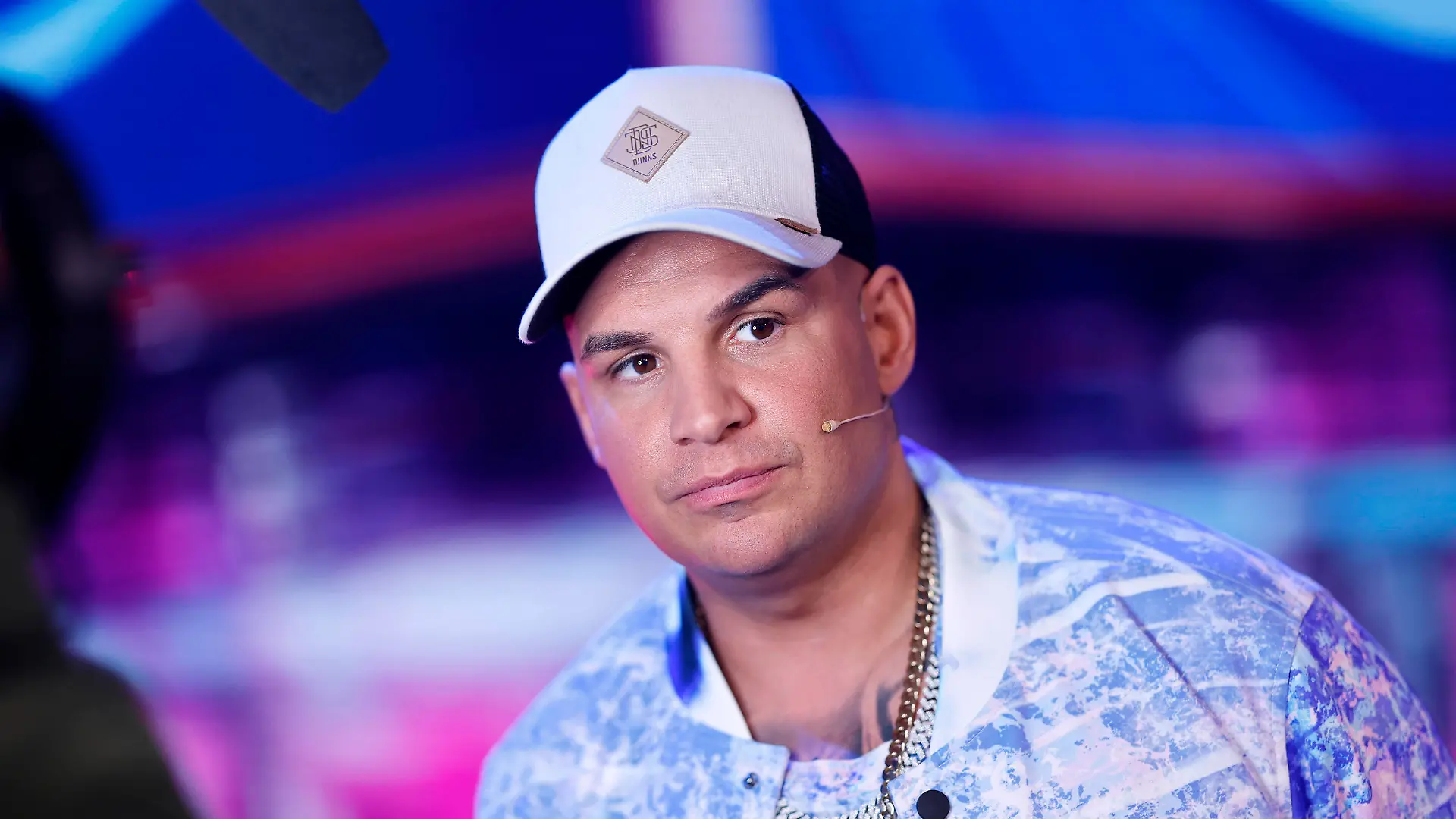 Sänger Pietro Lombardi bei der zweiten Live-Sendung der Castingshow Deutschland sucht den Superstar 20 . Die RTL-Castingshow Deutschland sucht den Superstar DSDS findet in diesem Jahr zum 20. Mal statt. Köln, 08.04.2023 NRW Deutschland *** Singer Pietro Lombardi at the second live broadcast of the casting show Deutschland sucht den Superstar 20 The RTL casting show Deutschland sucht den Superstar DSDS takes place this year for the 20th time Cologne, 08 04 2023 NRW Germany Copyright: xChristophxHardtx