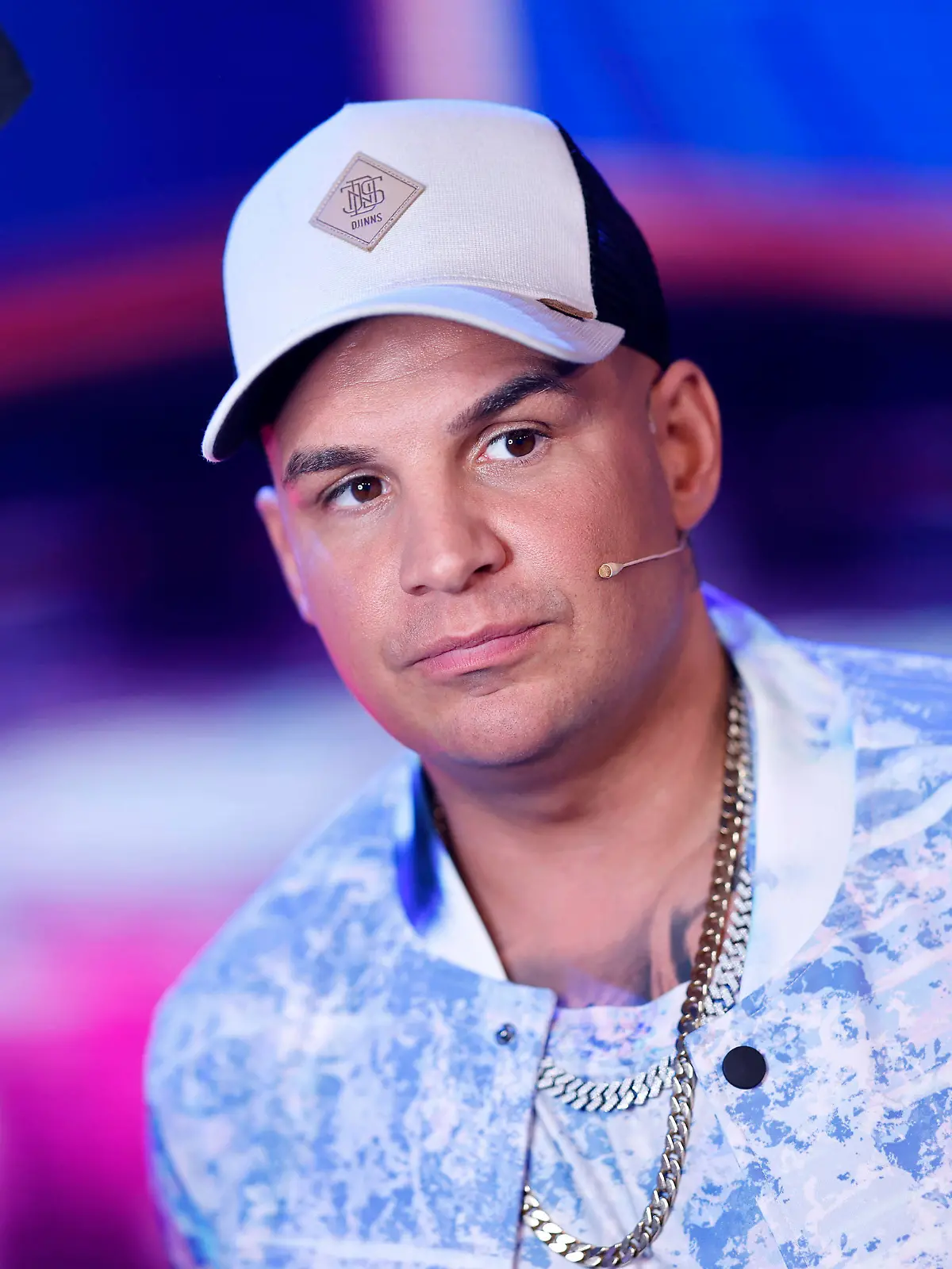 Sänger Pietro Lombardi bei der zweiten Live-Sendung der Castingshow Deutschland sucht den Superstar 20 . Die RTL-Castingshow Deutschland sucht den Superstar DSDS findet in diesem Jahr zum 20. Mal statt. Köln, 08.04.2023 NRW Deutschland *** Singer Pietro Lombardi at the second live broadcast of the casting show Deutschland sucht den Superstar 20 The RTL casting show Deutschland sucht den Superstar DSDS takes place this year for the 20th time Cologne, 08 04 2023 NRW Germany Copyright: xChristophxHardtx