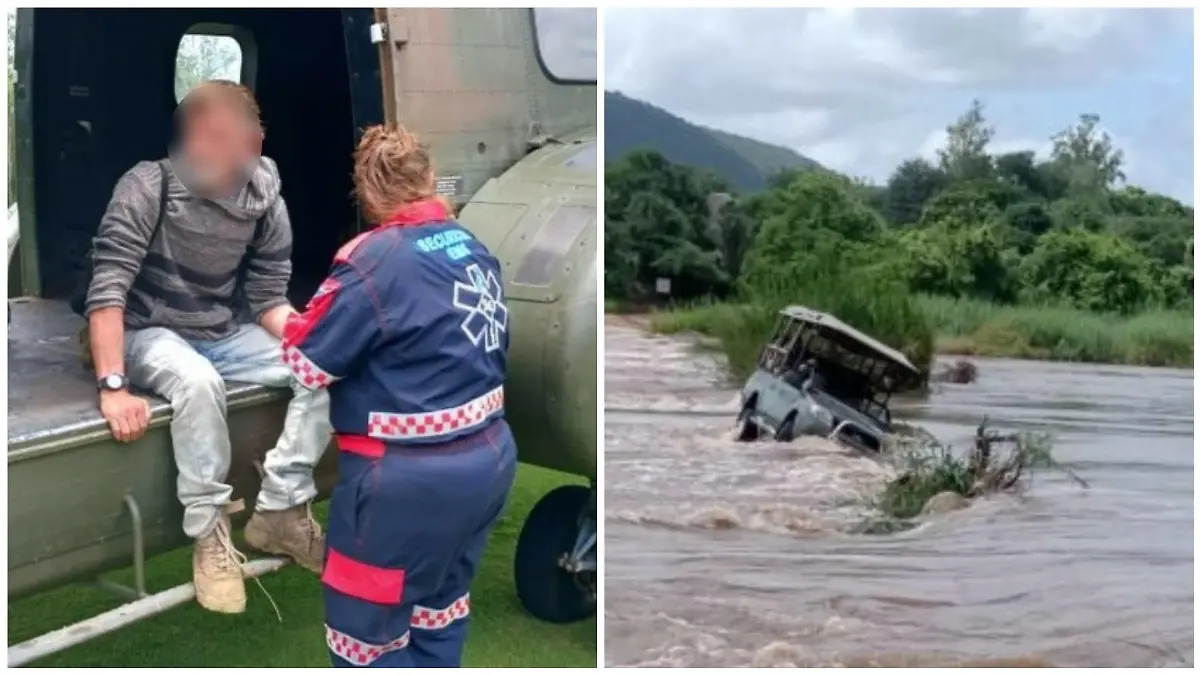 Der Reiseleiter verunglückte mit seinem Auto und wurde nach 15 Stunden gerettet.