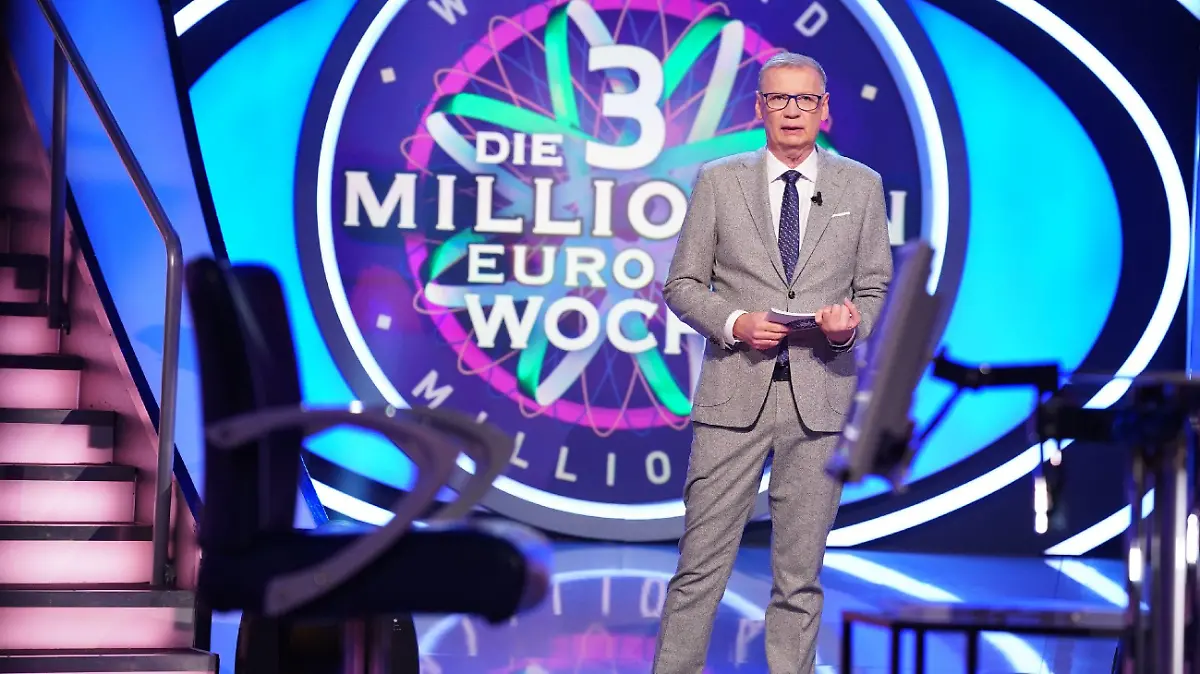 Moderator Günther Jauch
Die Verwendung des sendungsbezogenen Materials ist nur mit dem Hinweis und Verlinkung auf RTL+ gestattet.
+++ Die Verwendung des sendungsbezogenen Materials ist nur mit dem Hinweis und Verlinkung auf RTL+ gestattet. +++