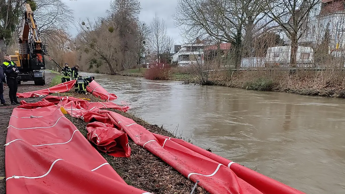 Wassersperren Innersteufer - Große Venedig, Hildesheim