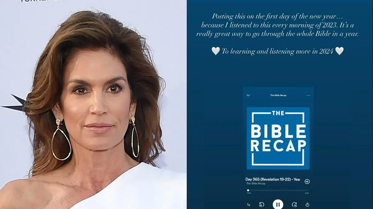 Cindy Crawford und ihre Vorsätze für 2024