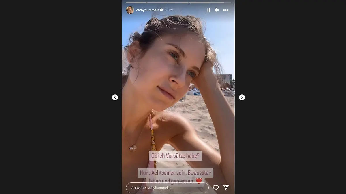 Cathy Hummels und ihre Vorsätze für 2024