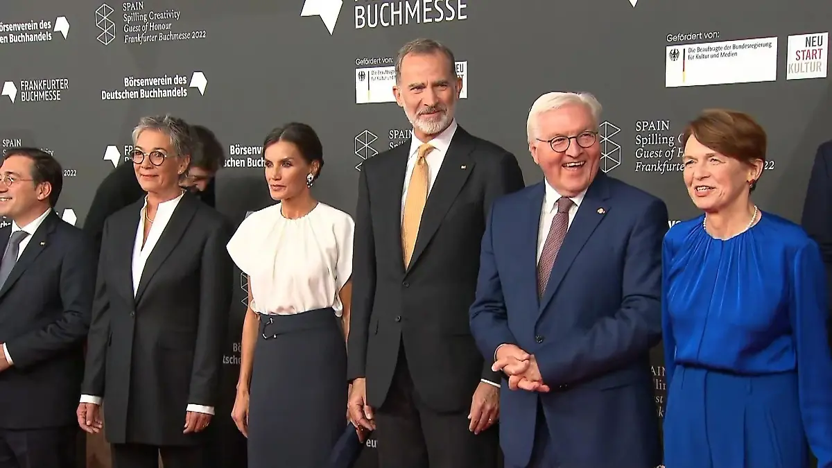 Spanisches Königspaar zu Gast bei der Buchmesse Hoher Besuch in Frankfurt