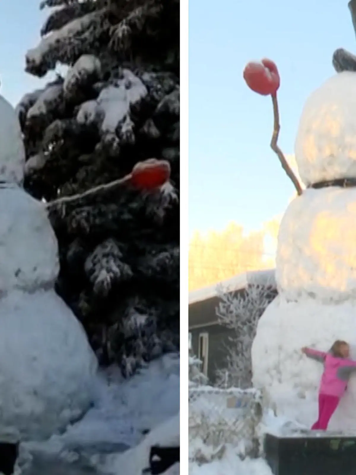 Den Schneemann zu übersehen ist fast unmöglich. Denn Snowzilla, wie er liebevoll genannt wird, ist ganze acht Meter hoch! Klar, dass der weiße Riese, der in Anchorage in Alaska steht, Touristen aus dem ganzen Land anlockt. Warum er aber nicht der erste Riese seiner Art ist, erfahrt ihr im Video.