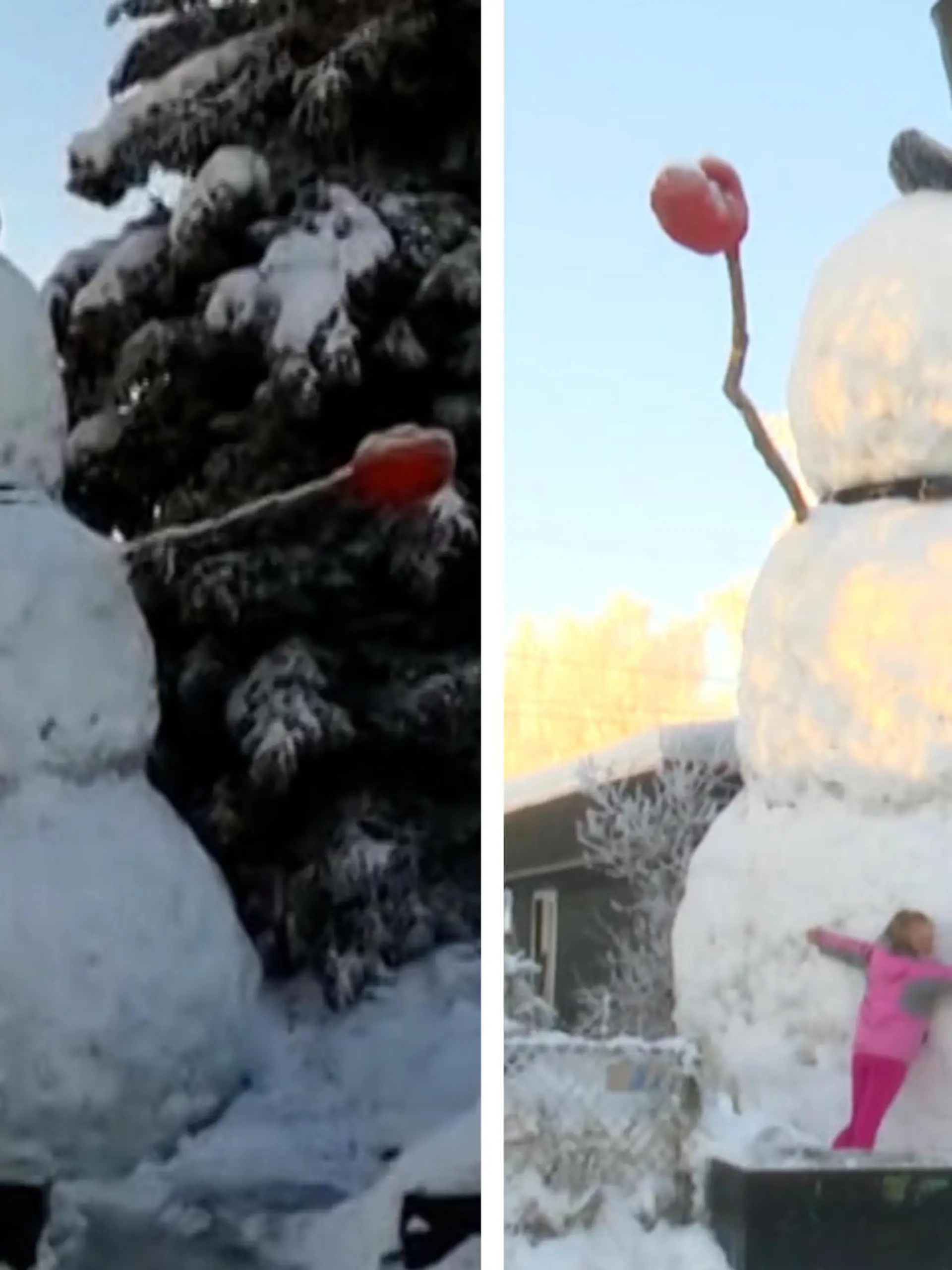 Den Schneemann zu übersehen ist fast unmöglich. Denn Snowzilla, wie er liebevoll genannt wird, ist ganze acht Meter hoch! Klar, dass der weiße Riese, der in Anchorage in Alaska steht, Touristen aus dem ganzen Land anlockt. Warum er aber nicht der erste Riese seiner Art ist, erfahrt ihr im Video.