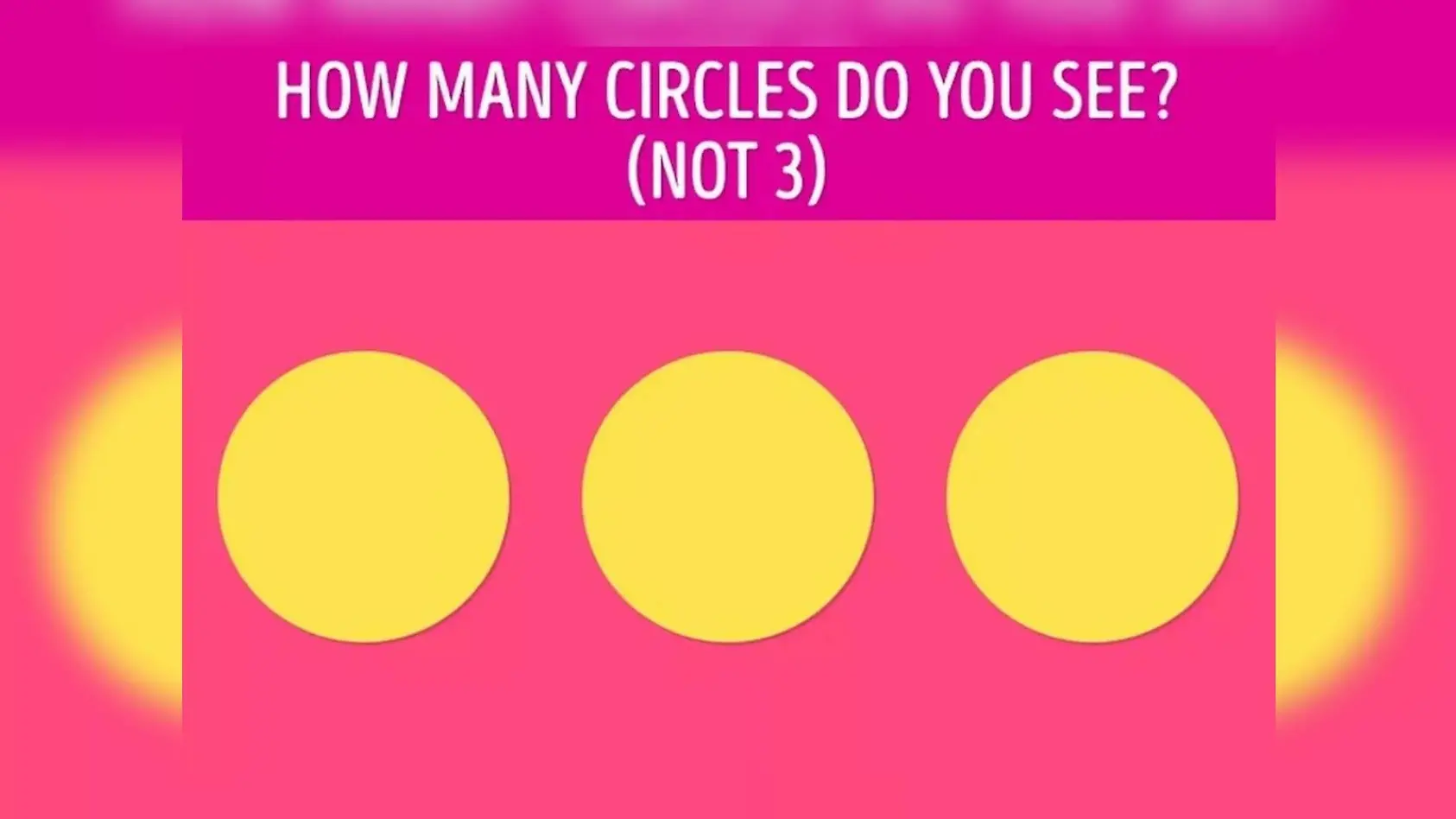 Wie viele Kreise seht ihr?
