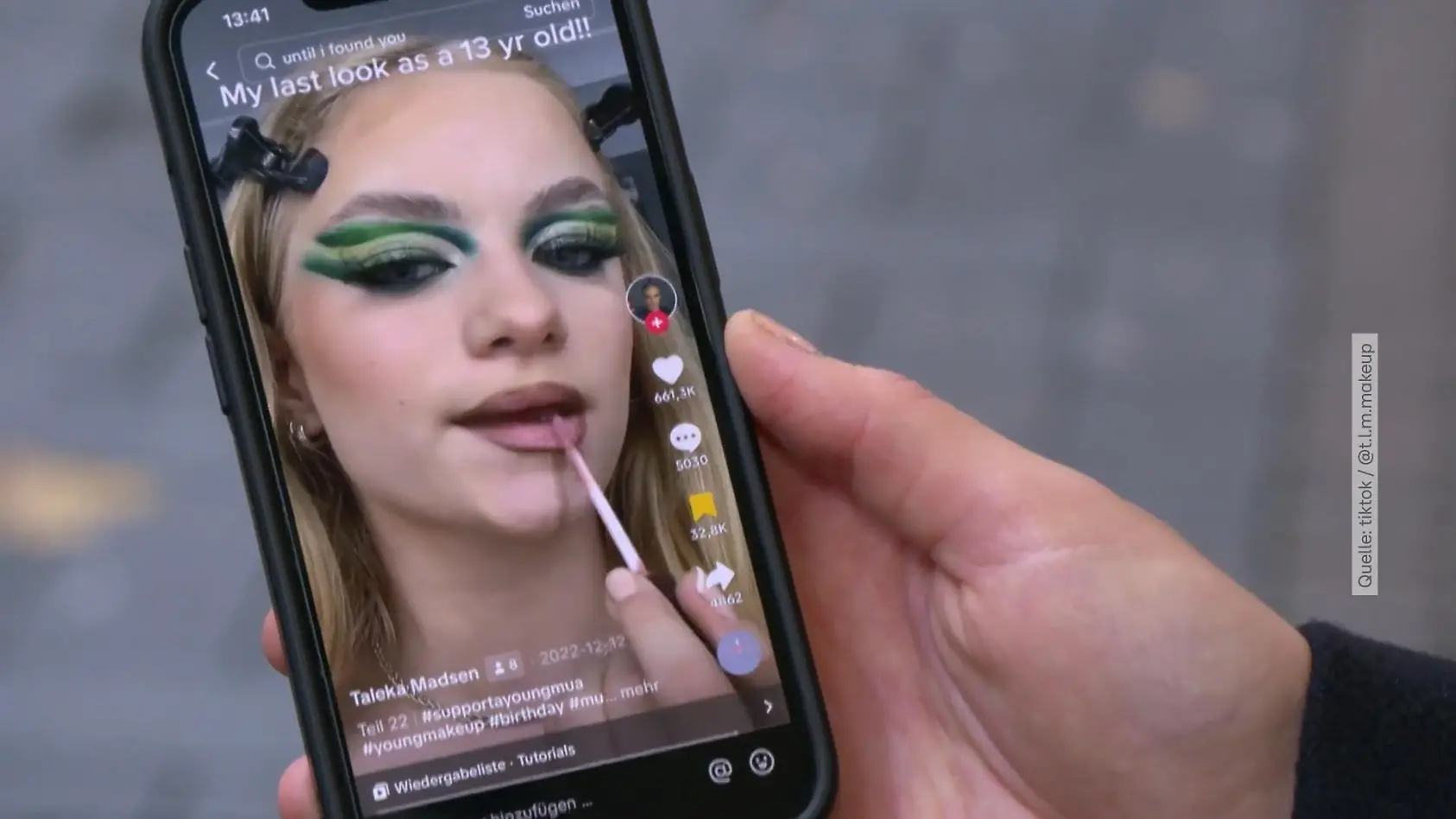 Immer jüngere Mädchen im Schminkwahn