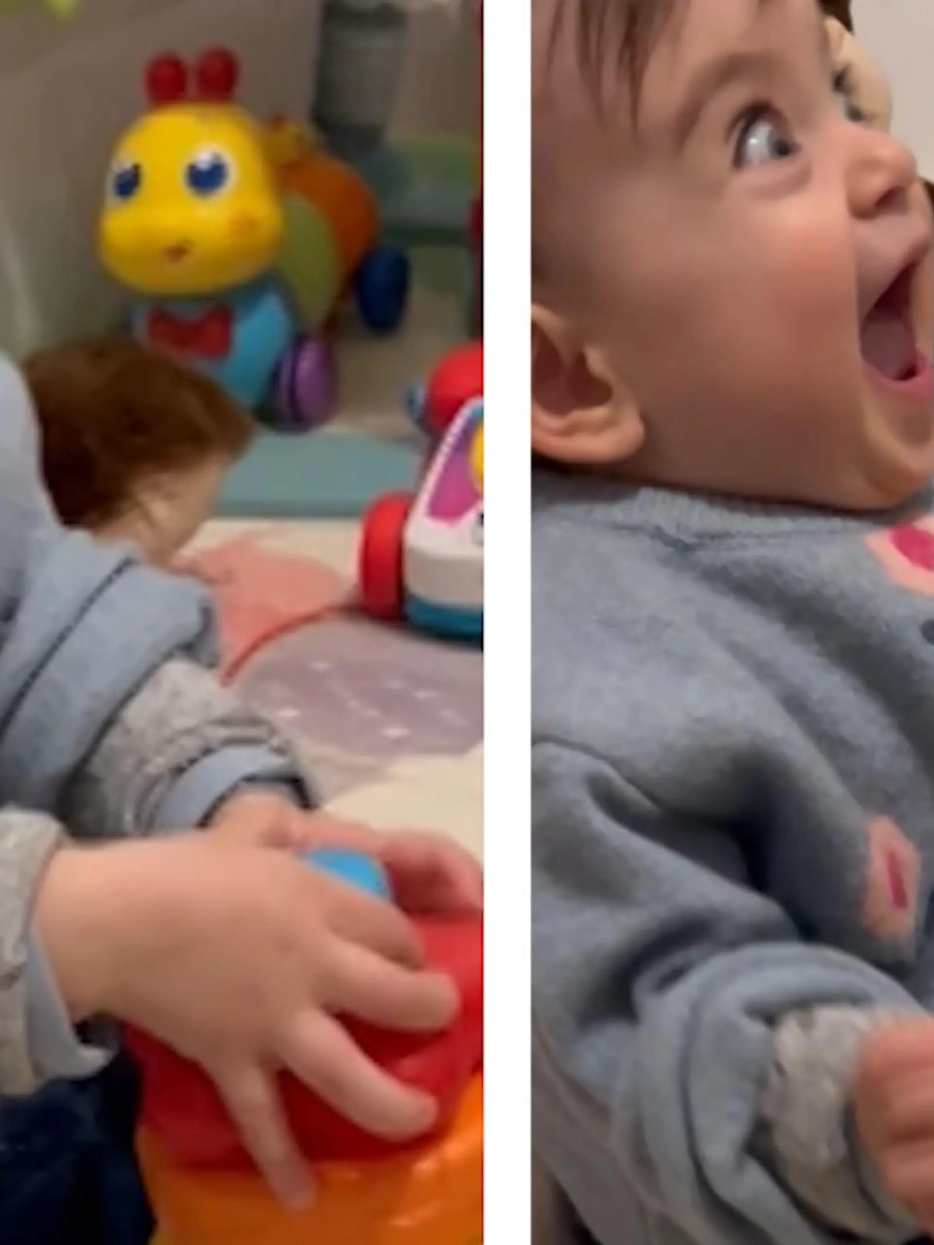 Glücklich sein?! Ein Kinderspiel!

Stapelring-Spielzeuge können glücklich machen! Und dieses Baby aus Spanien liefert den Beweis. Seine zuckersüße Reaktion seht ihr im Video.