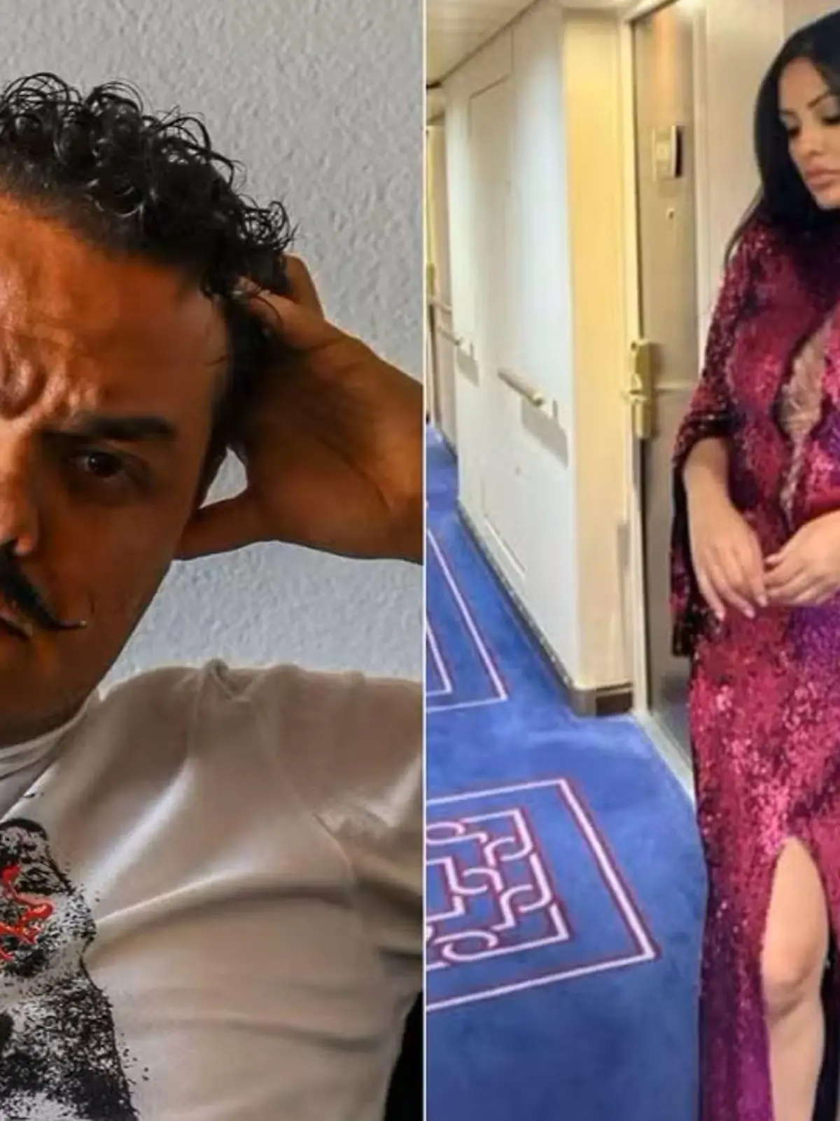 Unmittelbar bevor Carlos Alberto von Bord ging, soll er sich mit seiner Freundin Vitoria gestritten haben.
