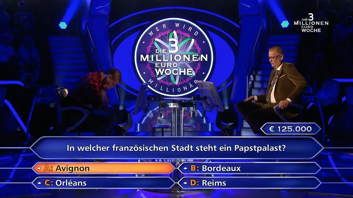 Phillip Hohenberger und Günther Jauch