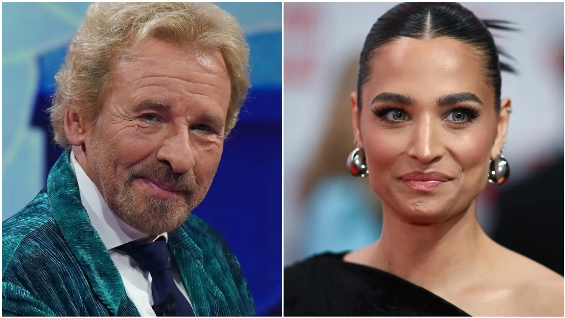 Thomas Gottschalk und Amira Pocher (Collage)