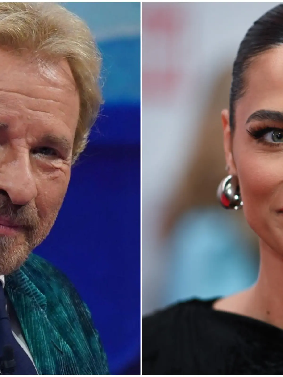 Thomas Gottschalk und Amira Pocher (Collage)