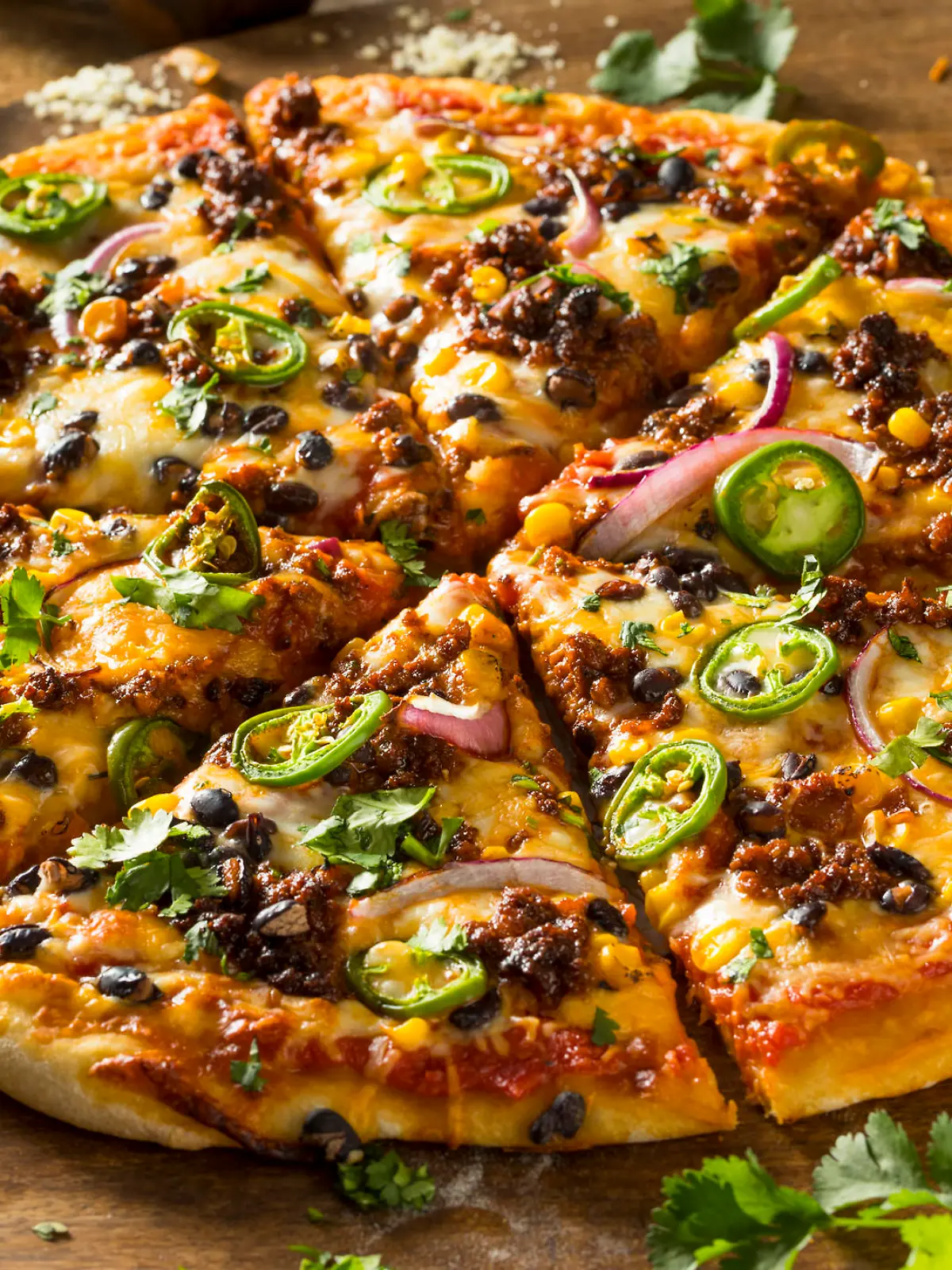 Mexikanische Pizza
