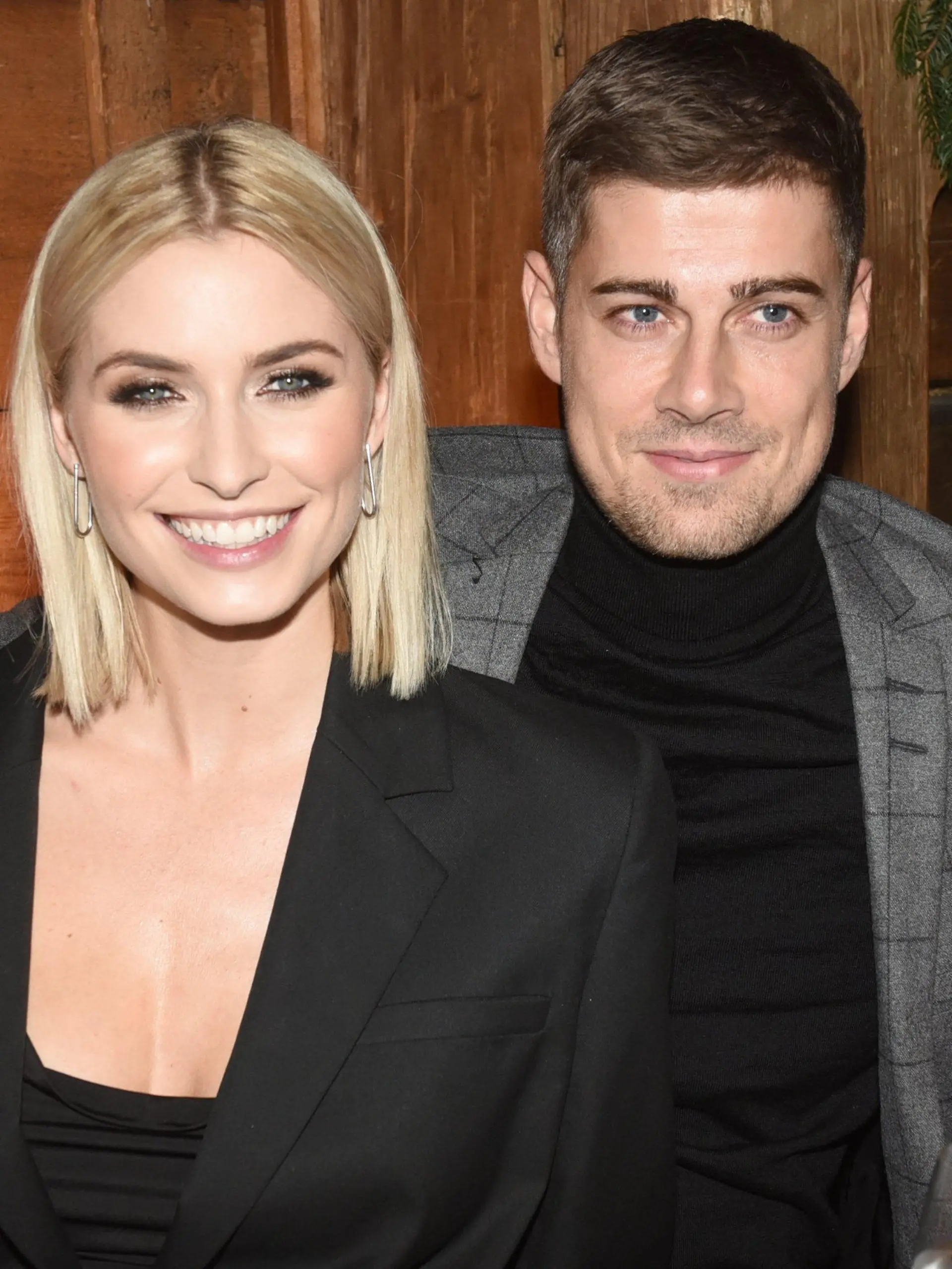 ARCHIV - 28.11.2019, Österreich, Going: Lena Gercke, Model und Unternehmerin, ist mit ihrem Freund Dustin Schöne auf ihrer Weihnachtsfeier im Hotel Stanglwirt. Model und Moderatorin Lena Gercke ist Mutter geworden. Foto: Ursula Düren/dpa +++ dpa-Bildfunk +++