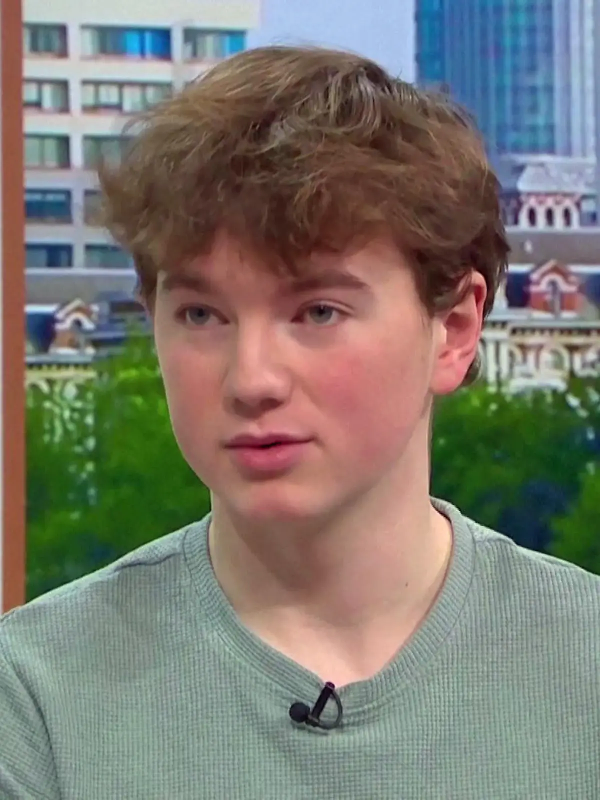 Alex Batty in der englischen TV-Show "Good Morning Britain"