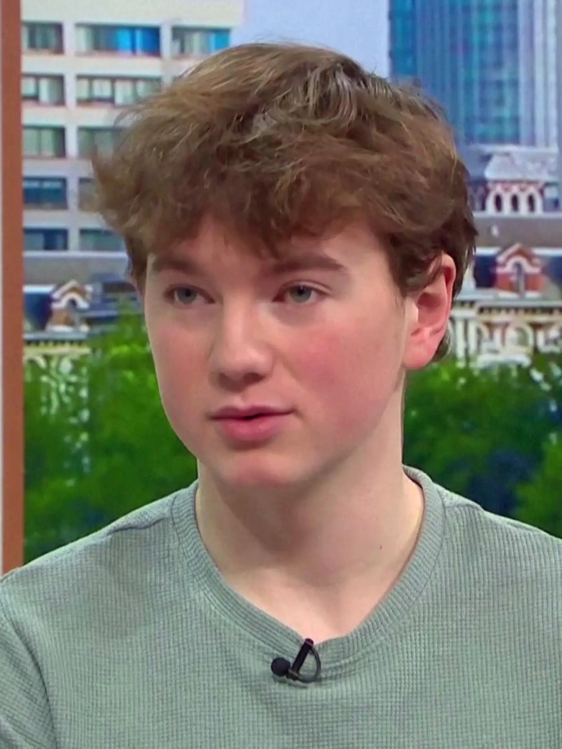 Alex Batty in der englischen TV-Show "Good Morning Britain"