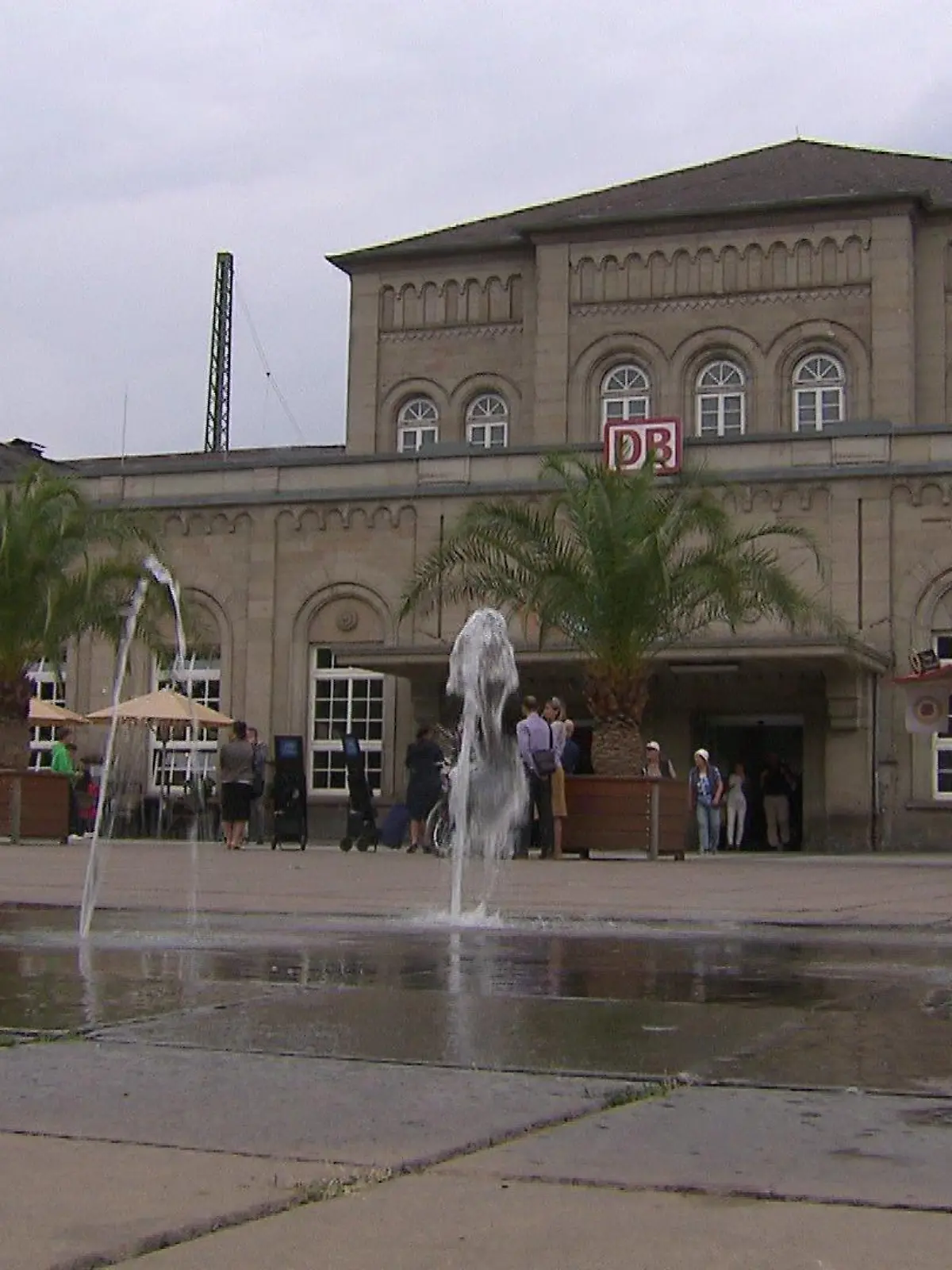 Bahnhofsgebäude in Göttingen