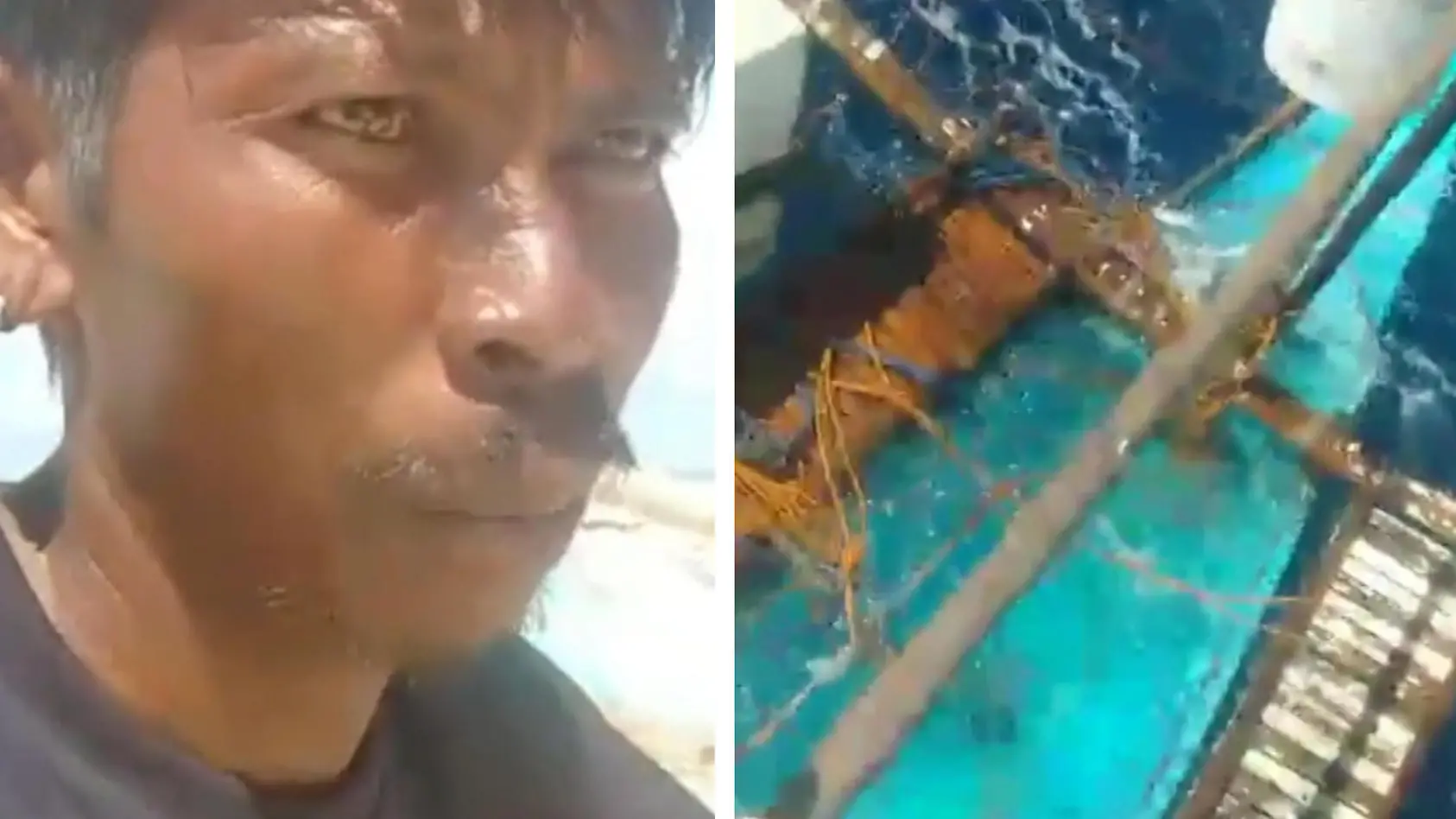 Mann überlebt dank Regenwasser und rohem Fisch