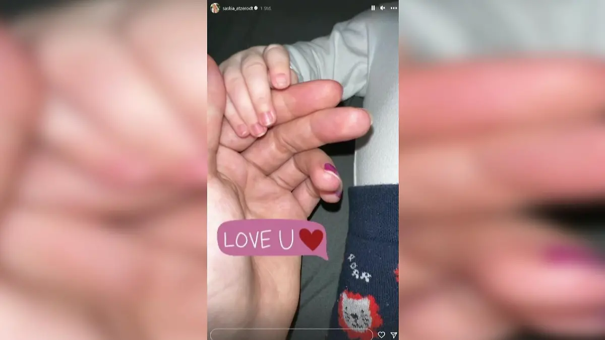 Saskia Atzerodt liebt ihren kleinen Sohn Elias sehr.