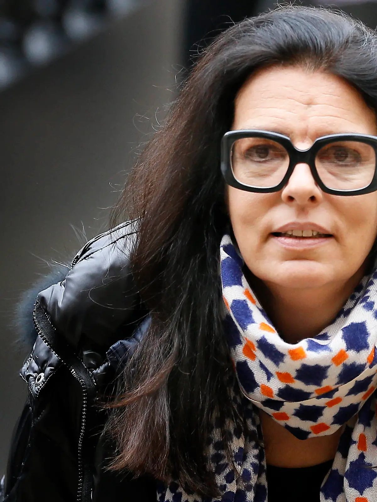 Bettencourt Trial - Bordeaux Francoise Bettencourt-Meyers and her son Jean-Victor arriving during the so-called Bettencourt trial accusing 10 people close to L Oreal heiress Liliane Bettencourt of exploiting her dementia, in Bordeaux, southwestern France on February 17, 2015. Photo by Patrick Bernard /ABACAPRESS.COM Bordeaux France PUBLICATIONxNOTxINxFRAxSPAxUKxUSAxBELxPOL Copyright: xBernardxPatrick/ABACAx 488265_017 BernardxPatrick/ABACAx 488265_017
