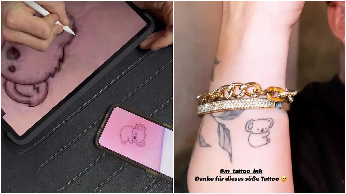 Dschungelcamp-Tattoo