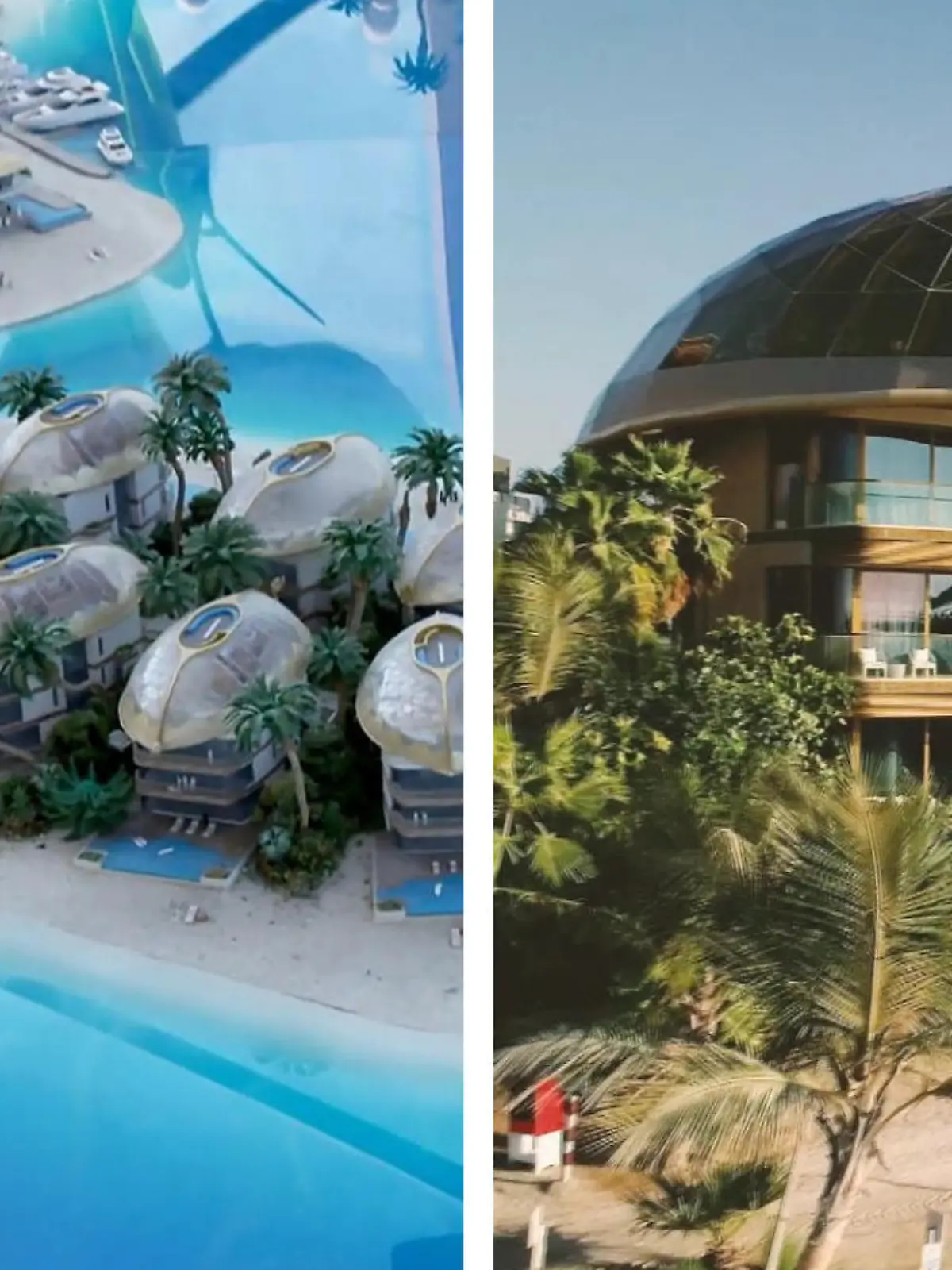 Die „World Islands“ sind Dubais neuste sieben Milliarden Euro Attraktion. Logisch, dass hier vor allem die Elite hinkommt, um in einer der pompösen Protz-Villen etwas Privatsphäre und Luxus zu genießen. Wer hier beispielsweise eine Schweden-Villa kaufen will, muss dafür 30 Millionen Euro zahlen. Von welcher bekannten Automarke das Inventar stammt und warum die Urlauber selbst im Haus Schnee genießen  können, seht ihr im Video
