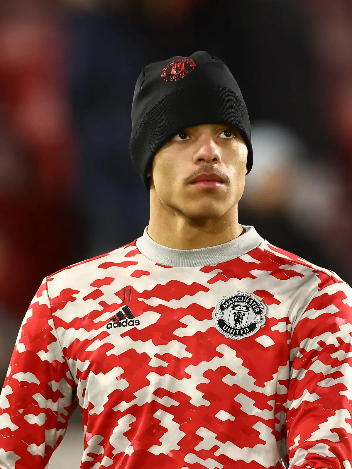 London, England, 19th January 2022. Mason Greenwood of Manchester United, ManU during the Premier League match at Brentford Community Stadium, London. Picture credit should read: David Klein / Sportimage PUBLICATIONxNOTxINxUK SPI-1473-0004 