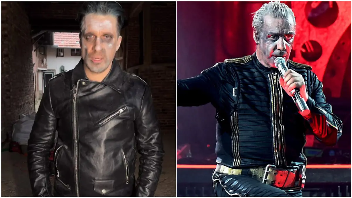 Oliver Pocher als Till Lindemann / Till Lindemann